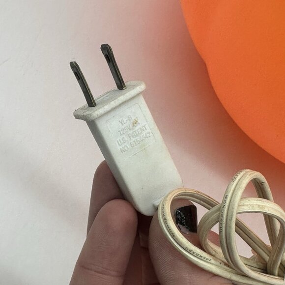 Jack-O-Lantern Blow Mold Large Pumpkin 22" Lighted Vintage General Foam Plastics - Picture 8 of 8